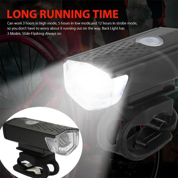 bike lights rechargeable bicycle light usb led set mountain front back headlight lamp outdoor cycling sports
bike lights rechargeable bicycle light usb led set mountain front back headlight lamp outdoor cycling sports