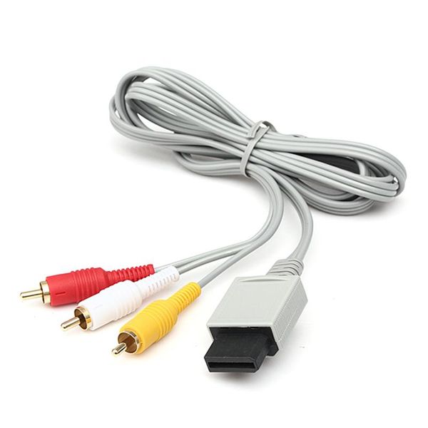 audio cables & connectors video av composite 3rca cable cord connector for wii game console
audio cables & connectors video av composite 3rca cable cord connector for wii game console