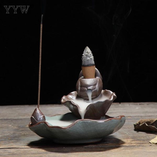 fragrance lamps lotus incense stick burner holder backflow cone censer cones aroma creative house decor +10pcs
fragrance lamps lotus incense stick burner holder backflow cone censer cones aroma creative house decor +10pcs