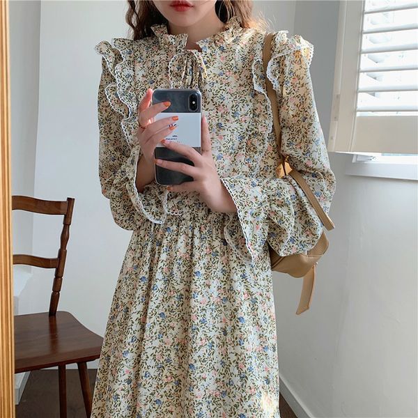 nomikuma high waist long sleeve dress women floral printed vintage a line dresses korean chic vestidos femme 3e128 210514, Black;gray
nomikuma high waist long sleeve dress women floral printed vintage a line dresses korean chic vestidos femme 3e128 210514, Black;gray