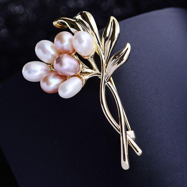 pins, brooches okily elegant plant brooch nature fresh water pearl pins and sweater scarf accessories jewelry bouquet women, Gray
pins, brooches okily elegant plant brooch nature fresh water pearl pins and sweater scarf accessories jewelry bouquet women, Gray