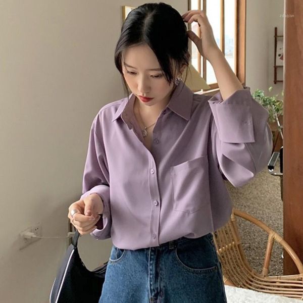 blouse women shirt korean version loose vintage long sleeves ladies bl042 women's blouses & shirts, White
blouse women shirt korean version loose vintage long sleeves ladies bl042 women's blouses & shirts, White