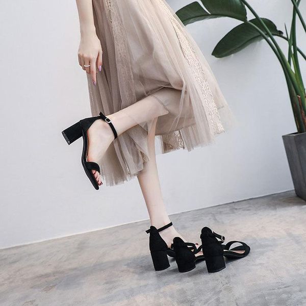 sandals gladiator summer office high heels shoes woman buckle strap pumps outdoor casual sandalias women zapados mujer, Black
sandals gladiator summer office high heels shoes woman buckle strap pumps outdoor casual sandalias women zapados mujer, Black