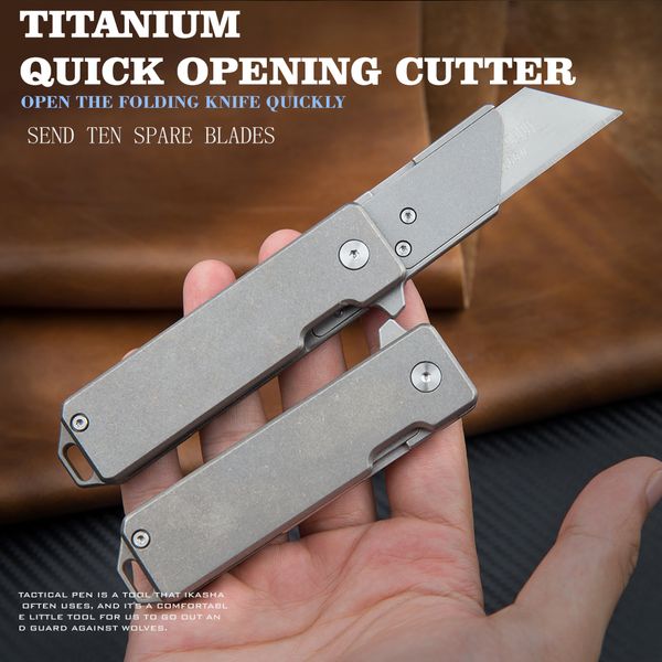 titanium foding knife muti-functiona emergency medica edc high hardness portabe outdoor rescue too knife
titanium foding knife muti-functiona emergency medica edc high hardness portabe outdoor rescue too knife
