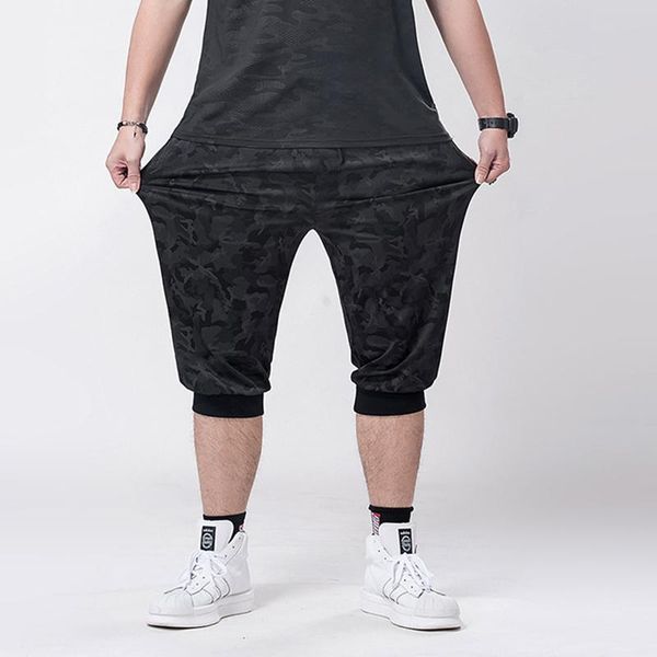 men's pants calf-length men camouflage casual summer workout sweatpants jogging short fit elastic 6xl 7xl, Black
men's pants calf-length men camouflage casual summer workout sweatpants jogging short fit elastic 6xl 7xl, Black