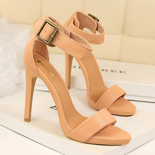 ankle strap heels women sandals summer shoes open toe chunky high party dress size 39, Black
ankle strap heels women sandals summer shoes open toe chunky high party dress size 39, Black