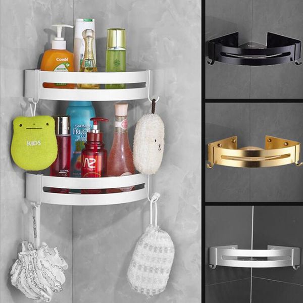 bathroom shelves wall-mounted aluminum shelf corner shower shampoo storage kitchen soap holder home rack organizer
bathroom shelves wall-mounted aluminum shelf corner shower shampoo storage kitchen soap holder home rack organizer
