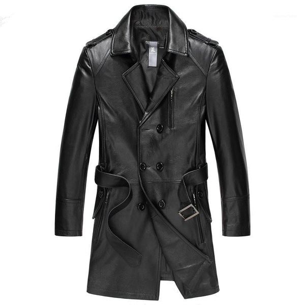 men's leather & faux autumn winter jacket men genuine cow clothes plus size long coat jaqueta de couro k020-n my793, Black
men's leather & faux autumn winter jacket men genuine cow clothes plus size long coat jaqueta de couro k020-n my793, Black