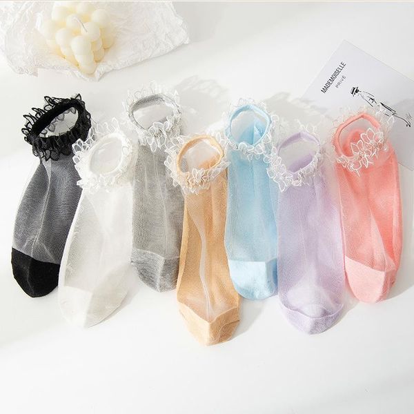 socks & hosiery transparent lace women mary jane japanese fashion korean style ankle girls lolita thin breathable summer boat sock, Black;white
socks & hosiery transparent lace women mary jane japanese fashion korean style ankle girls lolita thin breathable summer boat sock, Black;white