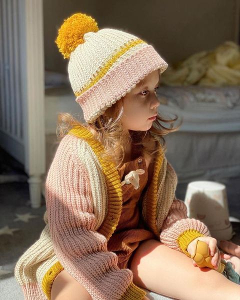 ins 2021 arrival autumn winter baby hat for girls knitted warm kids caps & hats, Yellow
ins 2021 arrival autumn winter baby hat for girls knitted warm kids caps & hats, Yellow