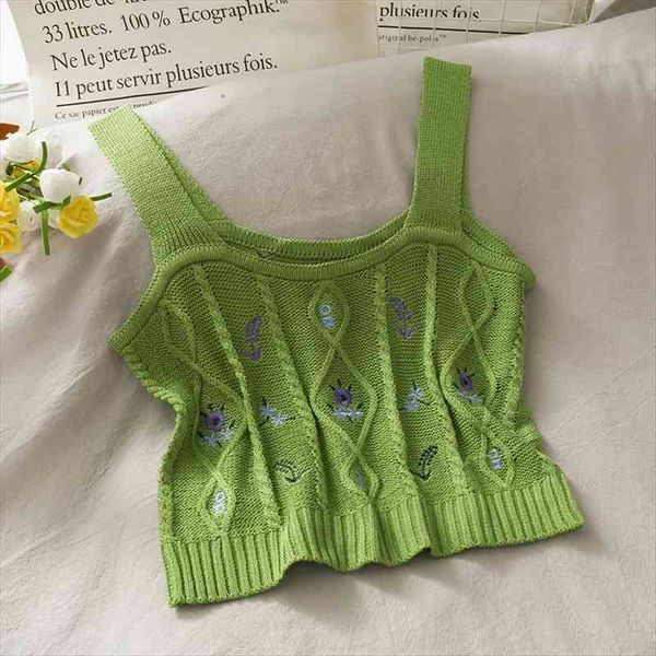floral embroidery cropped chic women tank plain cute camisoles ribbed crop for summer vest slim knitted, White
floral embroidery cropped chic women tank plain cute camisoles ribbed crop for summer vest slim knitted, White