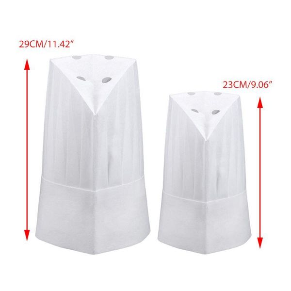 beanies 2021 20pcs disposable white non woven pleated chef tall hat cooking round cap
beanies 2021 20pcs disposable white non woven pleated chef tall hat cooking round cap