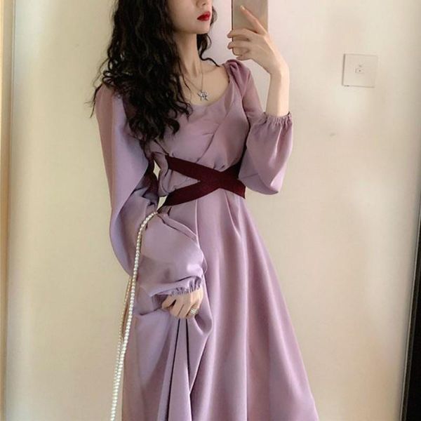 casual dresses solid fairy dress women elegant designer party midi female office lady bow korean evening one-piece fall wear, Black;gray
casual dresses solid fairy dress women elegant designer party midi female office lady bow korean evening one-piece fall wear, Black;gray