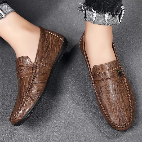 dress shoes men casual fashion slip on oxfords business male design loafers flats, Black
dress shoes men casual fashion slip on oxfords business male design loafers flats, Black