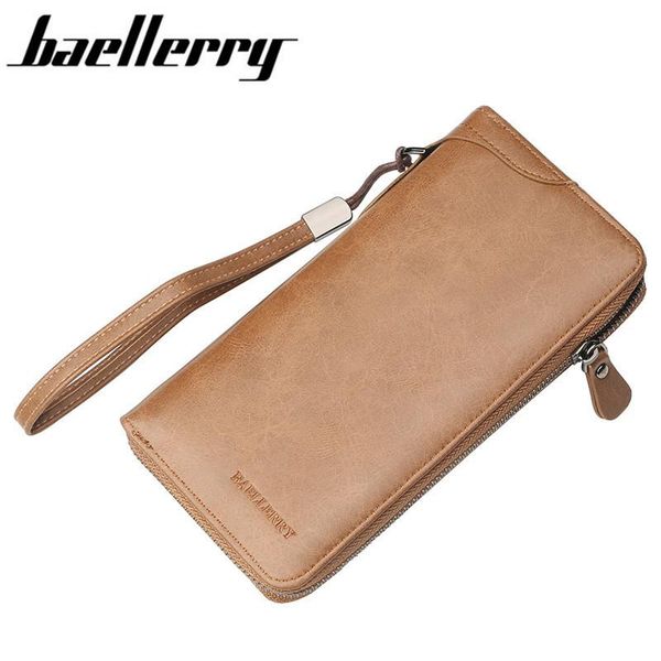 baellerry men's wallet business leisure multi-functional handbag fashion large capacity zipper wallets, Red;black
baellerry men's wallet business leisure multi-functional handbag fashion large capacity zipper wallets, Red;black