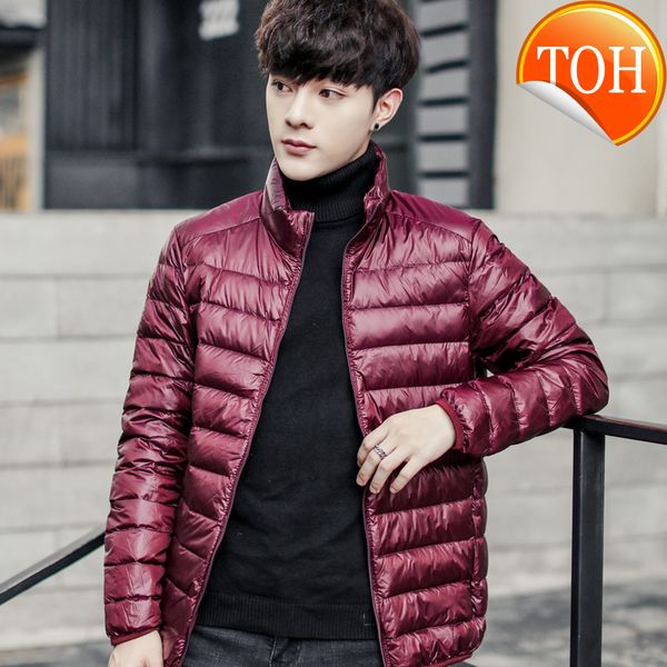 90% white duck down yuwaijiaren jacket men winter thin warm ultralight fashion coat doudoune homme, Black
90% white duck down yuwaijiaren jacket men winter thin warm ultralight fashion coat doudoune homme, Black