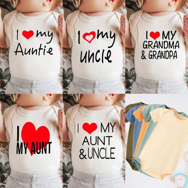 rompers i love my auntie/uncle/grandparents born baby cotton bodysuit boys girls casual round neck romper clothes, Blue
rompers i love my auntie/uncle/grandparents born baby cotton bodysuit boys girls casual round neck romper clothes, Blue