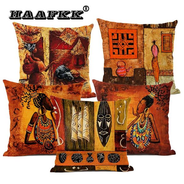 cushion/decorative pillow portrait oil painting cushion cover african national style living room sofa art decoration bedding 45x45cm
cushion/decorative pillow portrait oil painting cushion cover african national style living room sofa art decoration bedding 45x45cm