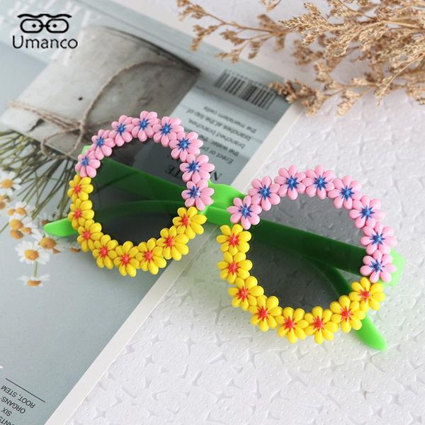 sunglasses 2021 trendy florial round for children plastic frame flower girls eyeglasses travel beach party gift po glasses, Blue
sunglasses 2021 trendy florial round for children plastic frame flower girls eyeglasses travel beach party gift po glasses, Blue