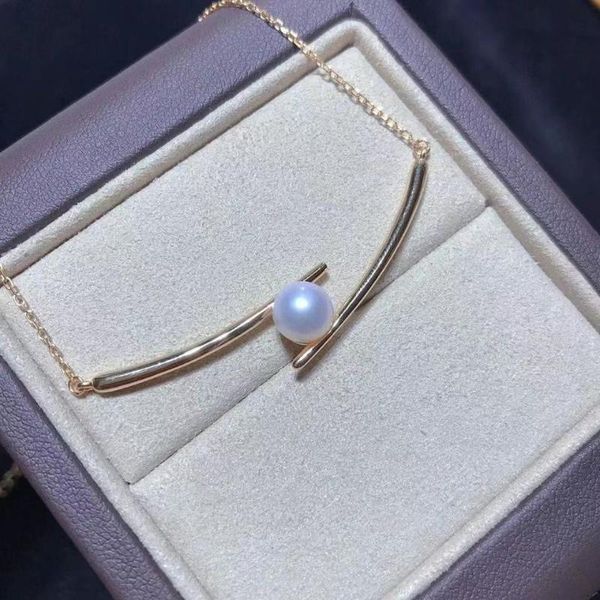 chains selling classic pearl chain 6-7mm natural freshwater pendant necklace lady gifts, Silver
chains selling classic pearl chain 6-7mm natural freshwater pendant necklace lady gifts, Silver
