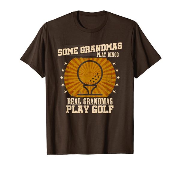 Some Grandmas Play Bingo Real Grandmas Play Golf Funny T-Shirt, Mainly pictures
Some Grandmas Play Bingo Real Grandmas Play Golf Funny T-Shirt, Mainly pictures