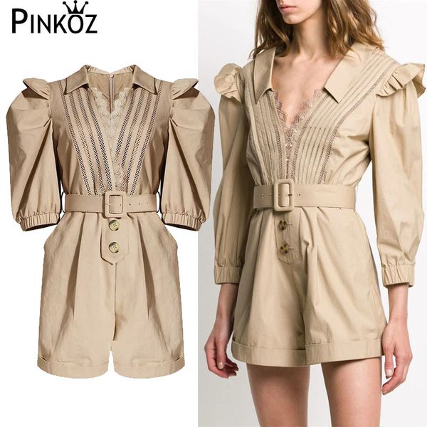 designer v-neck casual playsuits women patchwork lace wide leg shorts pant jumpsuits summer arrival lady elegant za 210421, Black;white
designer v-neck casual playsuits women patchwork lace wide leg shorts pant jumpsuits summer arrival lady elegant za 210421, Black;white
