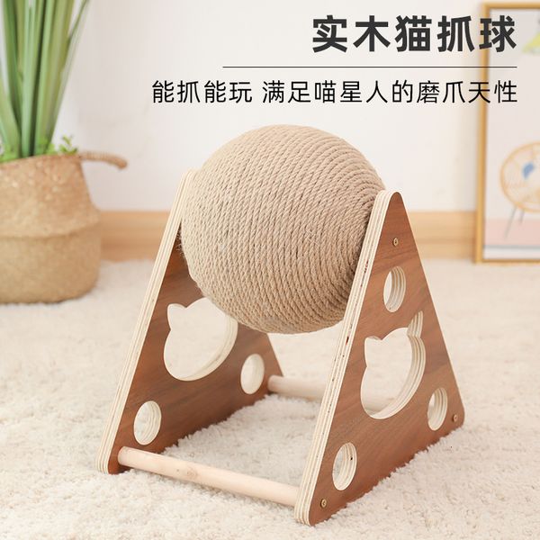 ball wooden grinding hand sword hemp rope climbing frame claw pole scratch resistant cat toy
ball wooden grinding hand sword hemp rope climbing frame claw pole scratch resistant cat toy