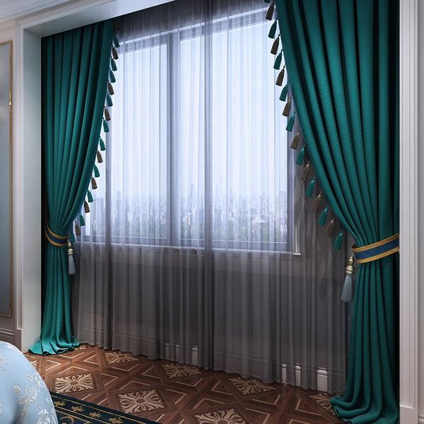 european blackout curtains for living room bedroom solid luxury velvet curtain with tassels blinds thermal insulating drapes &
european blackout curtains for living room bedroom solid luxury velvet curtain with tassels blinds thermal insulating drapes &
