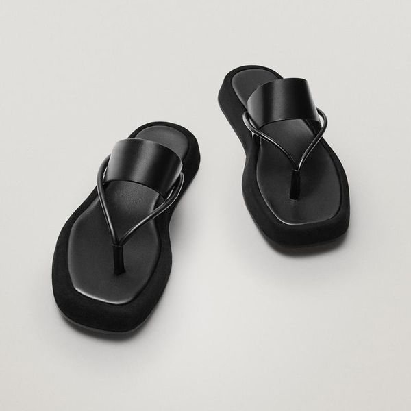 slippers black genuine leather flip flops summer 2021 student clip foot flat bottom sandalias women's fashion beach slides
slippers black genuine leather flip flops summer 2021 student clip foot flat bottom sandalias women's fashion beach slides