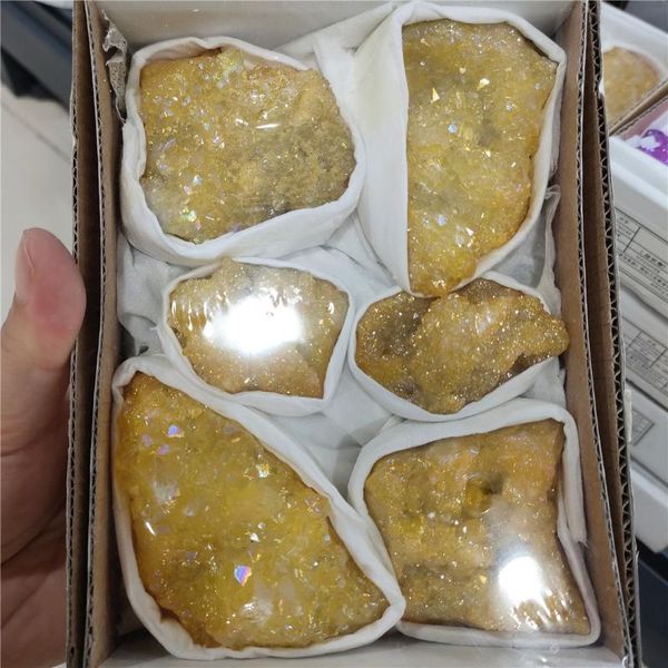decorative objects & figurines 1 box of natural crystal cluster auras yellow mineral specimens 550-650g
decorative objects & figurines 1 box of natural crystal cluster auras yellow mineral specimens 550-650g