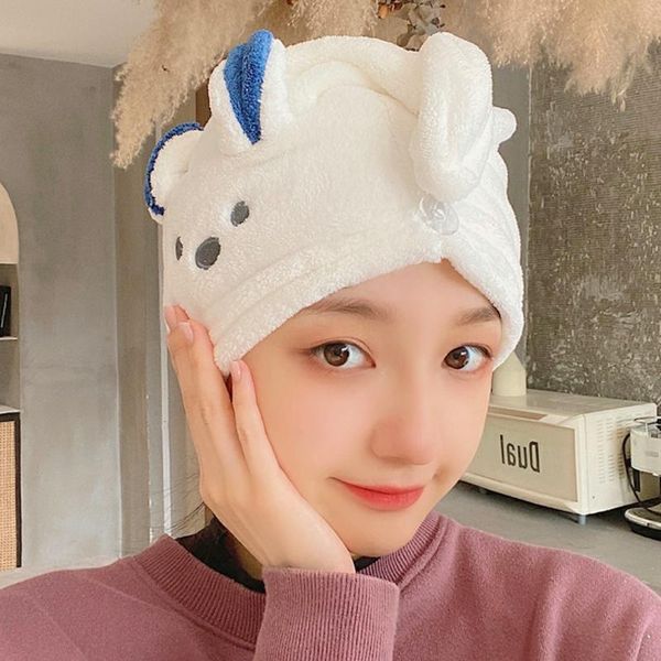 towel cute cartoon ear dry hair cap micron yarn shower coral fleece super absorbent quick-drying
towel cute cartoon ear dry hair cap micron yarn shower coral fleece super absorbent quick-drying
