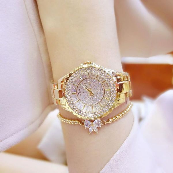 wristwatches women watch fashion all-match gold watches rhinestone women's bracelet female relogio feminino, Slivery;brown
wristwatches women watch fashion all-match gold watches rhinestone women's bracelet female relogio feminino, Slivery;brown
