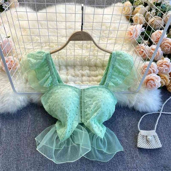 summer temperament hollow women sling wrapped chest mesh decoration all-match underwear c196 210506, White
summer temperament hollow women sling wrapped chest mesh decoration all-match underwear c196 210506, White