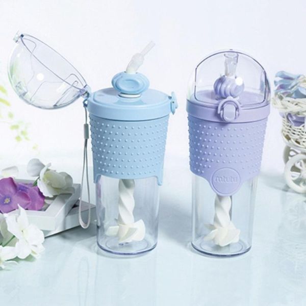 water bottles wholesale 500ml mixing bottle creative office coffee juice spiral straw stirred anti-slip wave point drinkware
water bottles wholesale 500ml mixing bottle creative office coffee juice spiral straw stirred anti-slip wave point drinkware