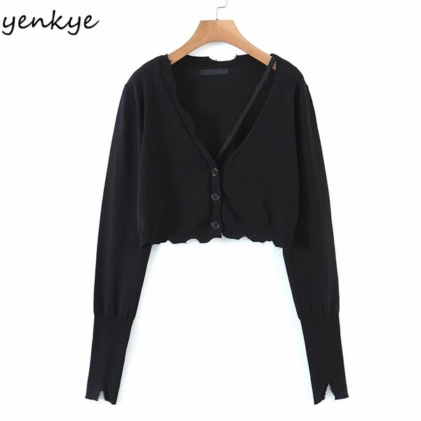 spring women cardigan knit sweater vintage solid long sleeve asymmetric crop outerwear fashion plus size 210514, White
spring women cardigan knit sweater vintage solid long sleeve asymmetric crop outerwear fashion plus size 210514, White