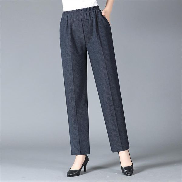 middle aged casual autumn spring womens pant grandma mother elastic waist trouser plus size black gray pants with pockets clothes, Black;white
middle aged casual autumn spring womens pant grandma mother elastic waist trouser plus size black gray pants with pockets clothes, Black;white