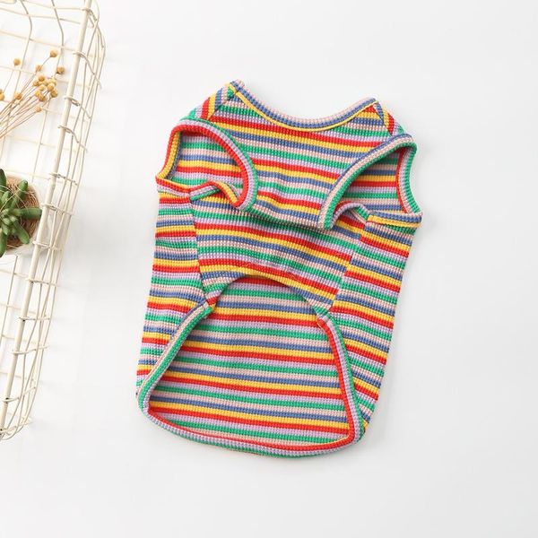 dog apparel pets doggie clothing cotton stretch jacquard cats clothes stripes summer cold vest casual multiple sizes
dog apparel pets doggie clothing cotton stretch jacquard cats clothes stripes summer cold vest casual multiple sizes
