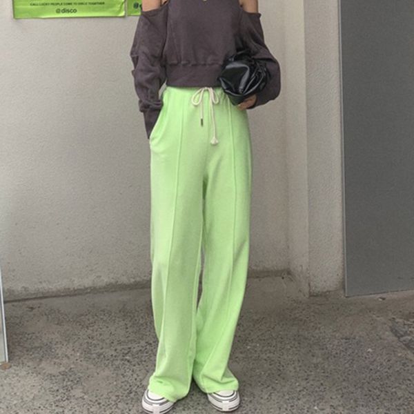 lucyever spring wide leg pants women high waist sagging feeling casual pant woman korean loose straight trousers femme 210521, Black;white
lucyever spring wide leg pants women high waist sagging feeling casual pant woman korean loose straight trousers femme 210521, Black;white