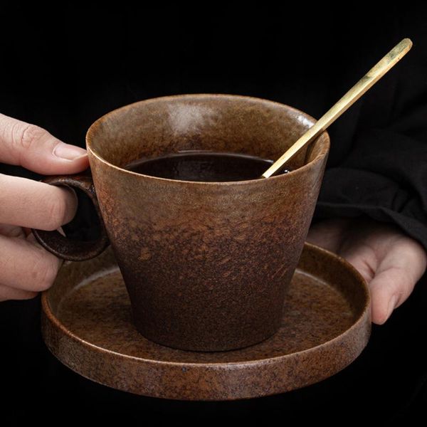 mugs japanese-style vintage ceramic mug tumbler rust glaze tea milk beer coffee creative water cup home office drinkware
mugs japanese-style vintage ceramic mug tumbler rust glaze tea milk beer coffee creative water cup home office drinkware