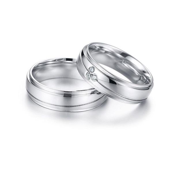 wedding rings fashion romantic stainless steel silver color for women jewelry men ring couple engagement cubic zircon, Slivery;golden
wedding rings fashion romantic stainless steel silver color for women jewelry men ring couple engagement cubic zircon, Slivery;golden
