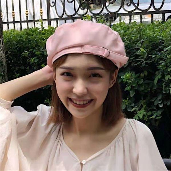new spring and summer women's thin beret solid color painter hat simple bud hat adjustable fashion hat, Blue;gray
new spring and summer women's thin beret solid color painter hat simple bud hat adjustable fashion hat, Blue;gray
