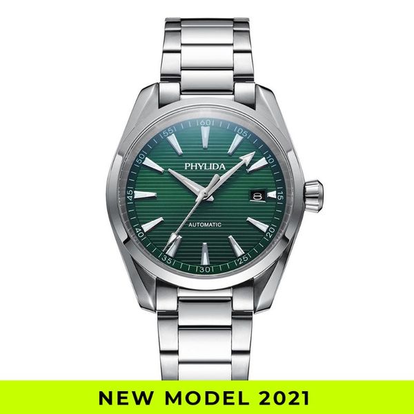 wristwatches phylida 2021 aqua automatic watch solid ss sapphire crystal nh35a mechanical wristwatch 100wr diver, Slivery;brown
wristwatches phylida 2021 aqua automatic watch solid ss sapphire crystal nh35a mechanical wristwatch 100wr diver, Slivery;brown