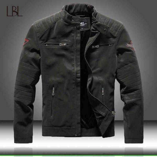 men's winter bomber jackets casual military male outwear fleece thick warm windbreaker jacket mens pu leather baseball coats, Black;brown
men's winter bomber jackets casual military male outwear fleece thick warm windbreaker jacket mens pu leather baseball coats, Black;brown