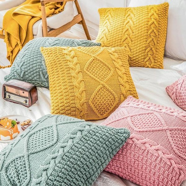 cushion/decorative pillow nordic ins cushion cover living room sofa knitted wool pillowcase thick soft covers home decor
cushion/decorative pillow nordic ins cushion cover living room sofa knitted wool pillowcase thick soft covers home decor
