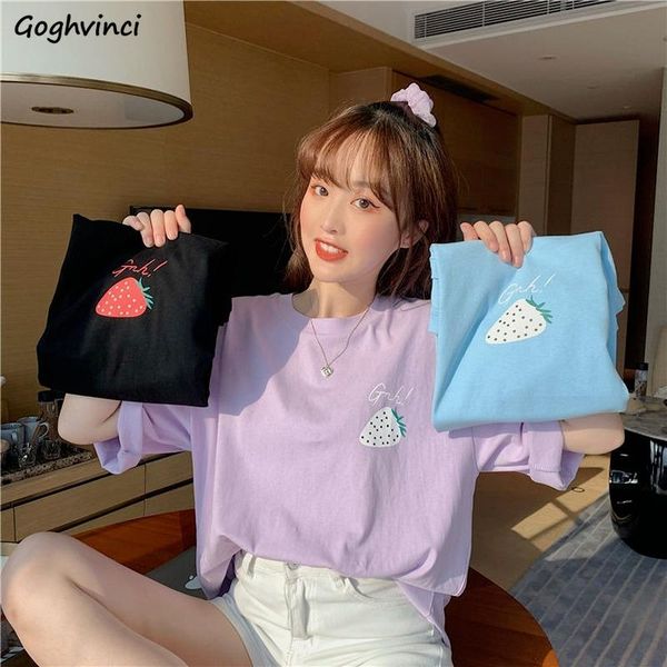 women's t-shirt short sleeve t-shirts women strawberry sweet tees womens loose ins trendy female casual all-match summer chic fashion, White
women's t-shirt short sleeve t-shirts women strawberry sweet tees womens loose ins trendy female casual all-match summer chic fashion, White