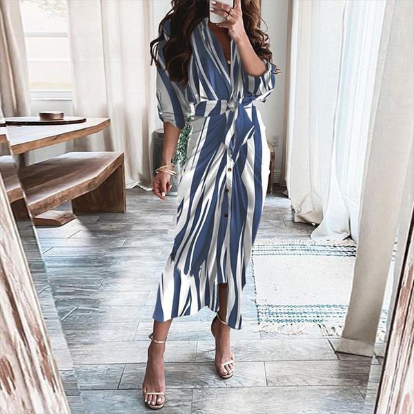 elegant bandage printed shirt fashion womens dress pleated button party beach summer casual v neck office ladies long, Black;gray
elegant bandage printed shirt fashion womens dress pleated button party beach summer casual v neck office ladies long, Black;gray