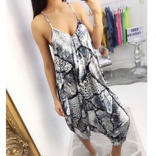 women's jumpsuits & rompers summer women sleeveless leopard printed jumpsuit v-neck casual loose long pants trousers outfits overalls, Black;white
women's jumpsuits & rompers summer women sleeveless leopard printed jumpsuit v-neck casual loose long pants trousers outfits overalls, Black;white