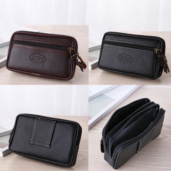 wallets vintage men pure color leather messenger bag coin phone clutch waist bag#p30, Red;black
wallets vintage men pure color leather messenger bag coin phone clutch waist bag#p30, Red;black