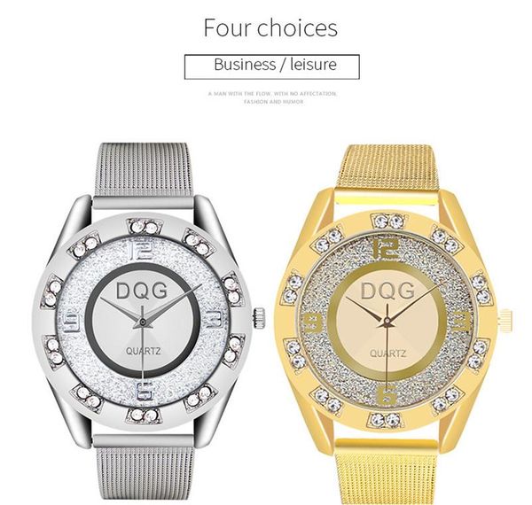wristwatches relogio feminino fashion silver mesh belt women watches gold quartz ladies watch gift, Slivery;brown
wristwatches relogio feminino fashion silver mesh belt women watches gold quartz ladies watch gift, Slivery;brown