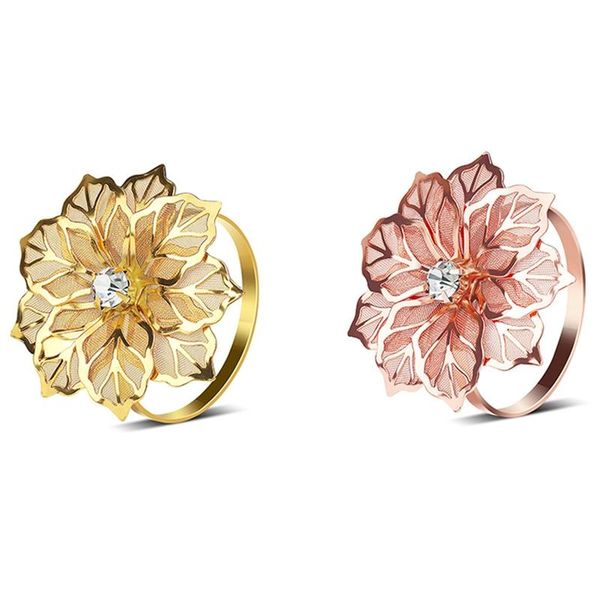 napkin rings hollow out flower ring holder metal for wedding party holiday banquet-abux
napkin rings hollow out flower ring holder metal for wedding party holiday banquet-abux
